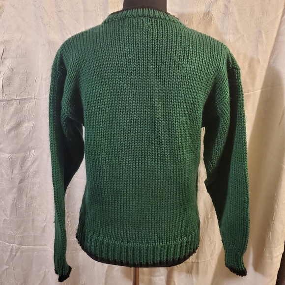 Vintage Evian II Chunky Hand Knit Teddy Bear in Bow Tie Women's S - Picture 4 of 6